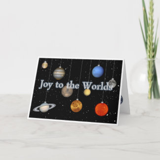Joy to the Worlds Greeting Card シーズンカード