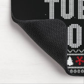 Joy Tuba World Funny Music Lover Ugly Christmas Sw マウスパッド (コーナー)
