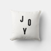 Joy typography クッション (正面)
