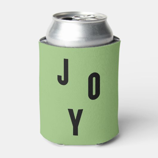 Joy typography 缶クーラー (缶正面)
