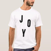 Joy typography tシャツ (正面)
