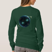 Joy Universe – 宇宙は常に長く見ている Tシャツ (裏面)