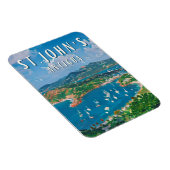 Joyau des Caraïbes : Saint John's マグネット (右側)