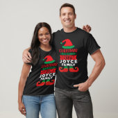 Joyce Family Christmas Baking Crew Matching Elf Tシャツ (ユニセックス)