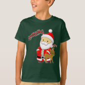 Joyeaux NoelはクリスマスのTシャツをからかいます Tシャツ (正面)