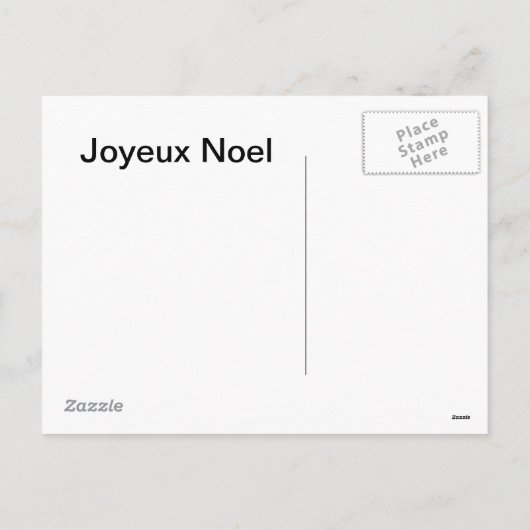 Joyeu Noel シーズンポストカード (裏面)