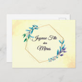 Joyeuse Fete des Meres | Happy Mother's Day ポストカード (正面/裏面)