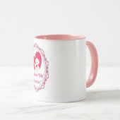 Joyeuse Fête Maman – Cadre Vintage  マグカップ (正面右)