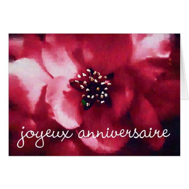 joyeuxのanniversaireは上がりました (正面横)