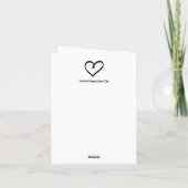 Joyeux記念日フランスの誕生日カード虹 カード (裏面)