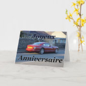 Joyeux Anniversaire -幸せな記念日カード カード (黄色い花)