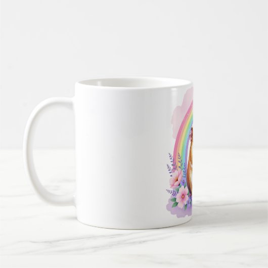 Joyeux cochon d 'inde コーヒーマグカップ (左)