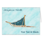 Joyeux Noё - Dog Sled On Snow (正面横)