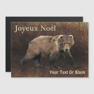 Joyeux Noё - Kodiak Bear On Caribou Fur