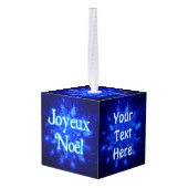Joyeux Noё - Snowburst キューブオーナメント (裏面アングル)