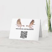 Joyeux Noёl -イヌイット族のカヤック シーズンカード (裏面)