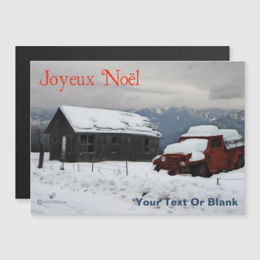 Joyeux Noёl – オールドレッドトラック (正面/裏面)