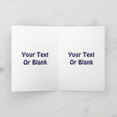 Joyeux Noёl – ブルーカリブー(トナカイ) シーズンカード (内部)