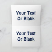 Joyeux Noёl -青いオーロラ シーズンカード (内部)