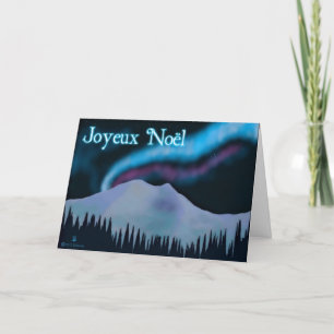 Joyeux Noёl -青いオーロラ シーズンカード