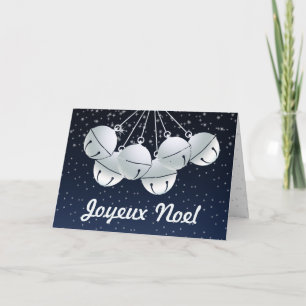 Joyeux Noelのフランスのなカナダの真夜中の空鐘 シーズンカード