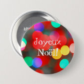 Joyeux Noëlの踊りはボタンをつけます 缶バッジ (正面&裏面)