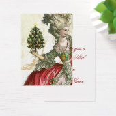 Joyeux Noelの金ゴールドのお祝いのギフトのラベル (デスク)