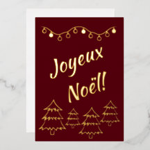 Joyeux Noelクリスマスライトクリスマスツリーレッド