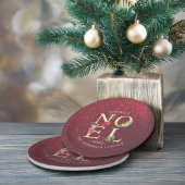 Joyeux Noelメリークリスマスハッピーニューイヤーズ ペーパープレート