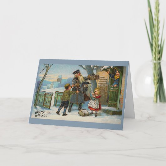 "Joyeux Noelヴィンテージクリスマスカード" シーズンカード (正面)
