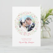 Joyeux Noel新婚クリスマスカード シーズンカード (スタンド正面)