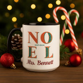 Joyeux Noel クリスマス あなたは最高の先生 マグカップ