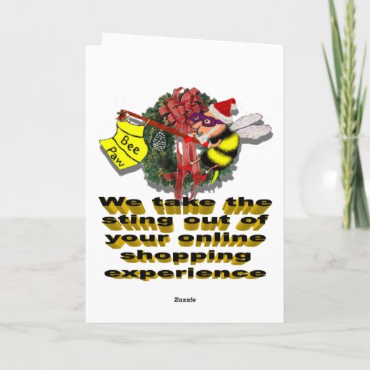 Joyeux Noël! シーズンカード (裏面)