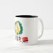 joyeux noël  ツートーンマグカップ (正面右)