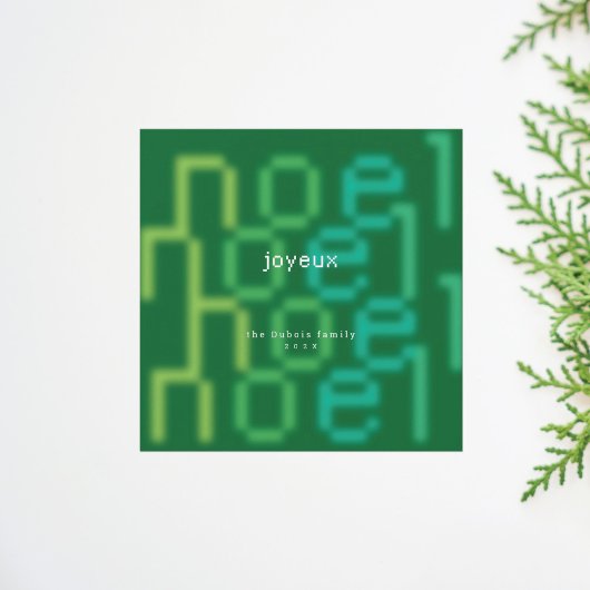 JOYEUX NOEL テックフォント クリスマス