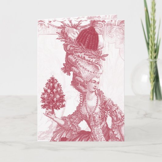 Joyeux Noel (弁柄)のメリークリスマス シーズンカード (正面)