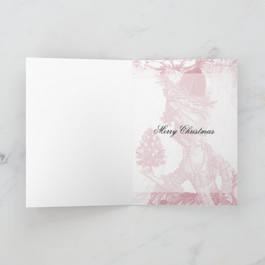 Joyeux Noel (弁柄)のメリークリスマス シーズンカード (内部)