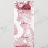 Joyeux Noel (弁柄)メニューカード メニュー (裏面)