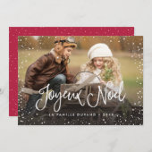 Joyeux Noël | Carte de Noell シーズンカード (正面/裏面)