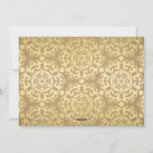 Joyeux Noël Carte-Photo | Papier Kraft et Or シーズンカード (裏面)