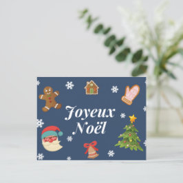 Joyeux Noêl Carte postale Xmas Postcards ポストカード