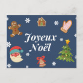 Joyeux Noêl Carte postale Xmas Postcards ポストカード (正面)