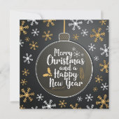Joyeux Noël et bonne année (正面)