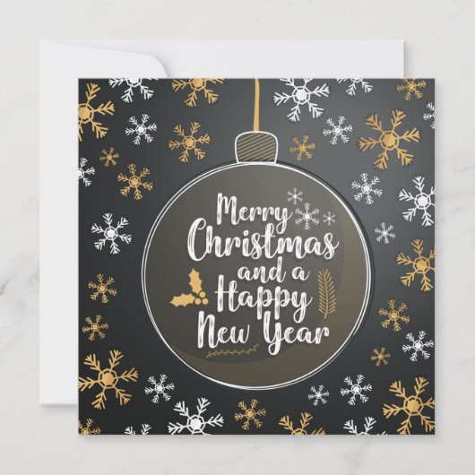 Joyeux Noël et bonne année (正面)
