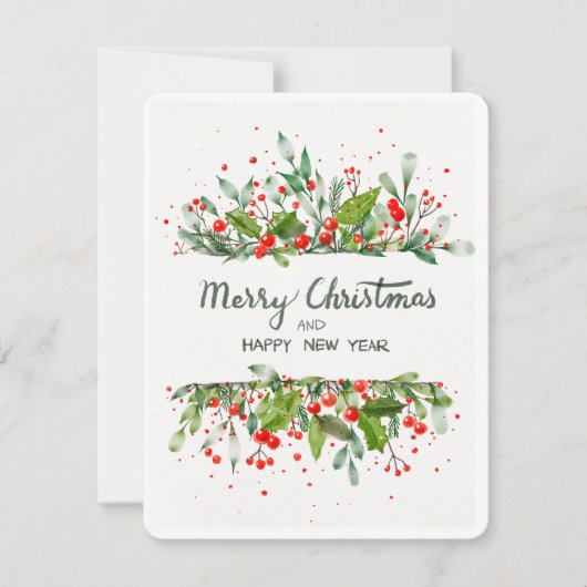 JOYEUX NOËL ET BONNE ANNÉE シーズンカード (正面)