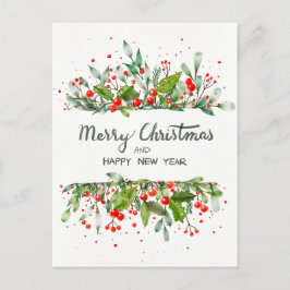 JOYEUX NOËL ET BONNE ANNÉE ポストカード