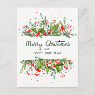 JOYEUX NOËL ET BONNE ANNÉE ポストカード