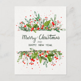 JOYEUX NOËL ET BONNE ANNÉE ポストカード