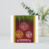 JOYEUX NOËL ET BONNE ANNÉE 招待状 (スタンド正面)