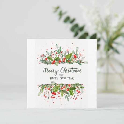 JOYEUX NOËL ET BONNE ANNÉE 招待状 (スタンド正面)